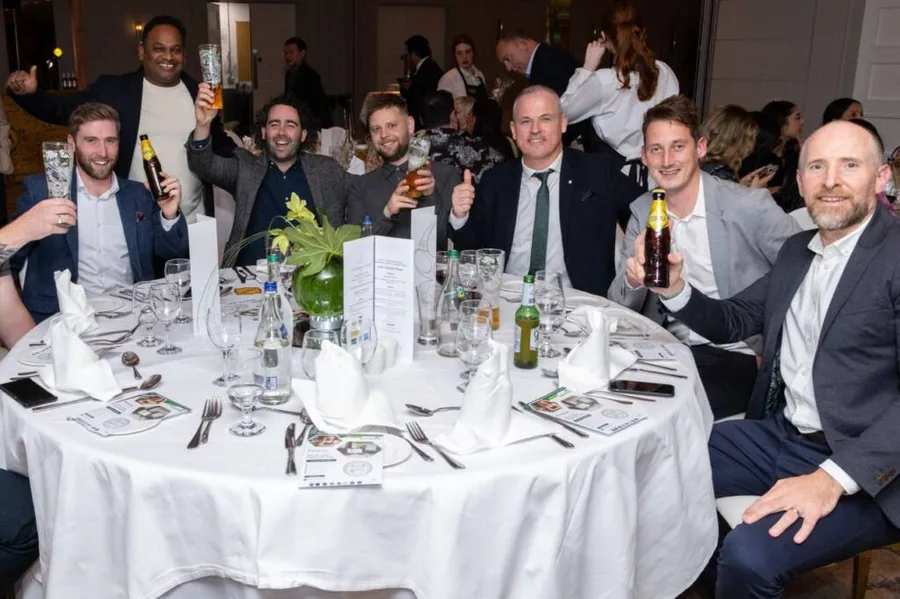 Guests at their table during the Asian Restaurant Awards dinner