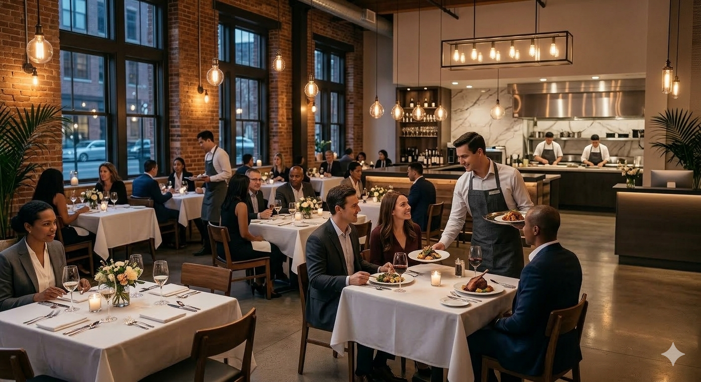 Beautifully branded restaurant gift voucher