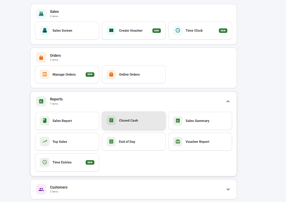 Postree back-office dashboard for tracking performance
